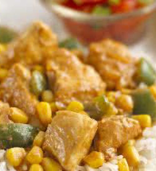 Quick Chicken and Corn Curry