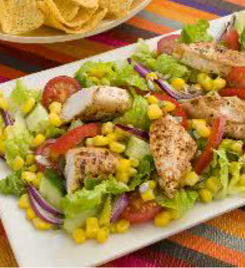 Sizzling Cajun Chicken Salad