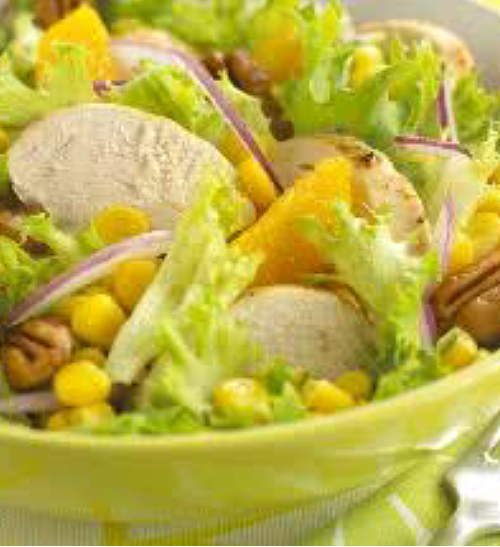 Summery Chicken and Orange Salad