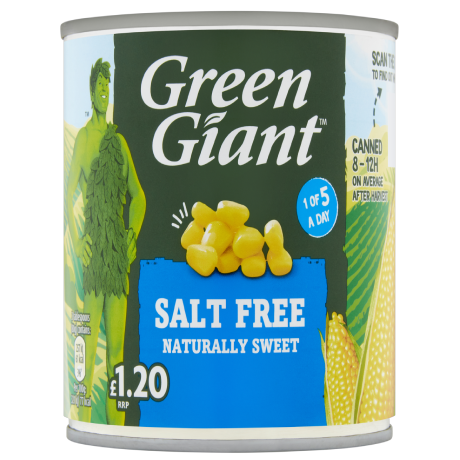 salt free naturally sweet corn
