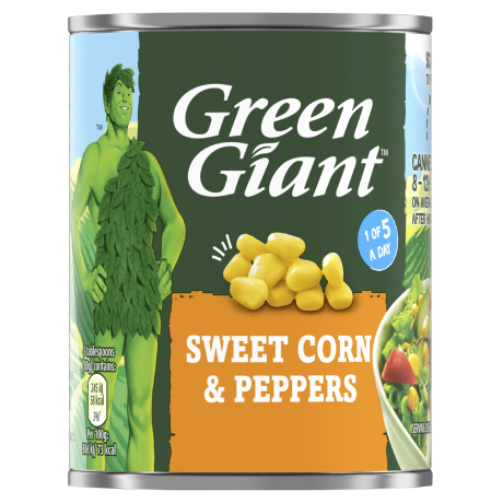 sweet corn and peppers