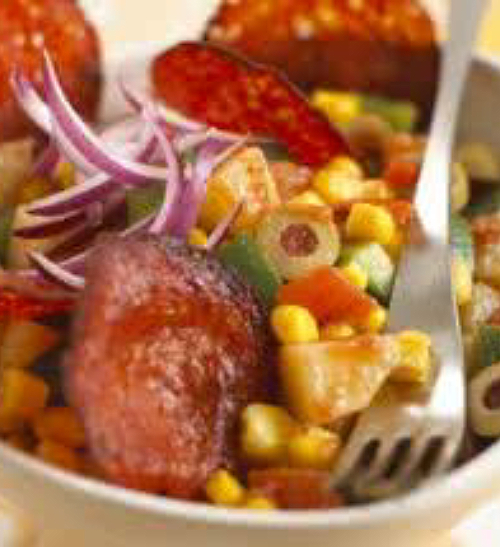 Spanish Potato and Corn salad