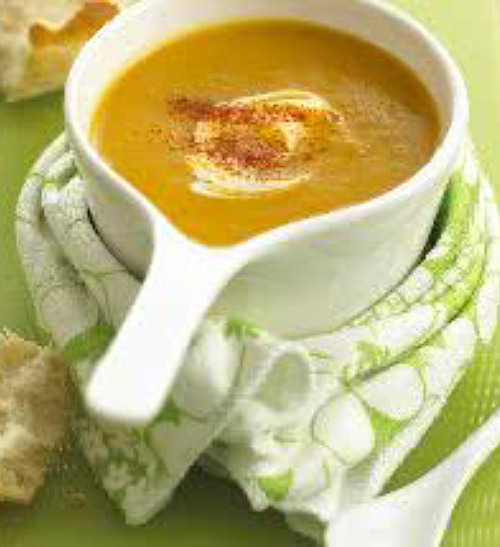 Sweet Potato and Creamed Corn Soup
